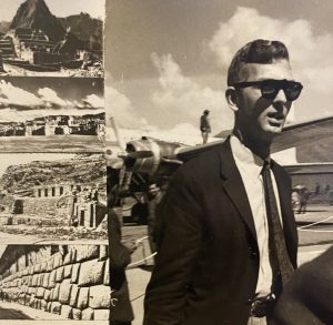 Roy Hunt arriving in Cuzco in 1965