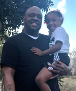Randall with daughter, Tahya, age 5.