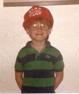 Daniel Eakins, as a child.