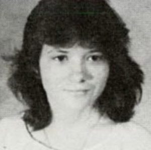 Andrea Bass in high school.