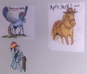 Lylah Burch's drawings.