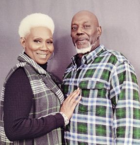 Katrina Peterson with husband, Bart.